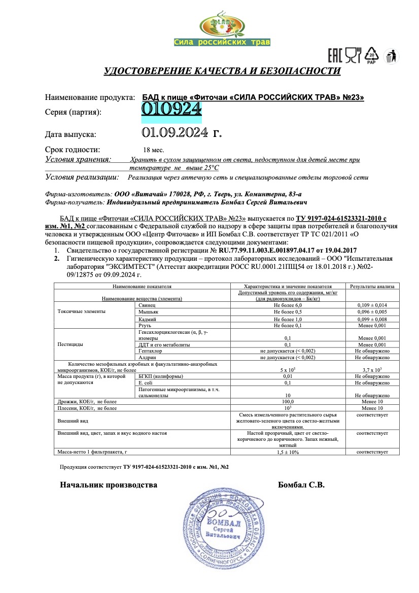 Паспорт №092024